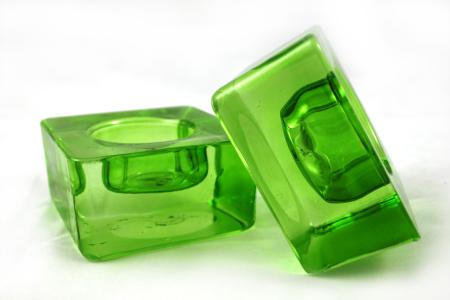 Green glass