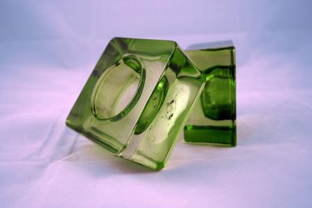 Green glass