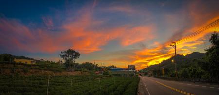Green Grass Field Under Blue Sky