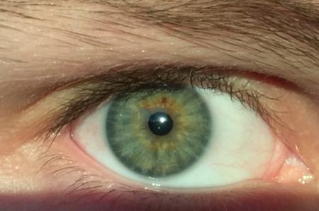 Green Human Eye