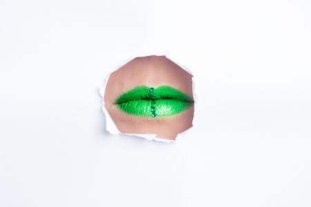 Green Lipstick