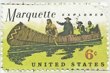 Green Marquette Stamp