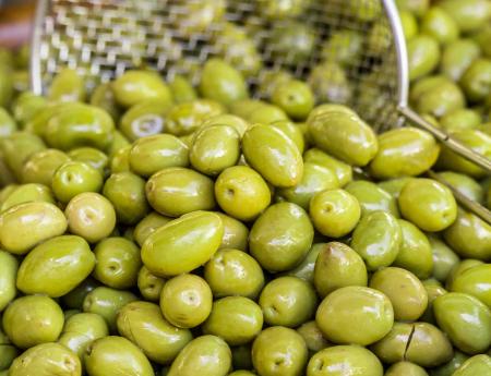 Green olives