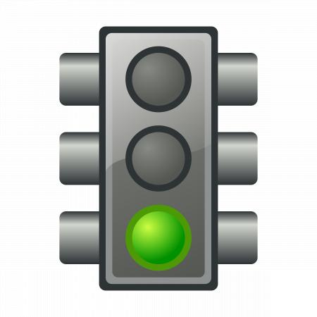 Green traffic light