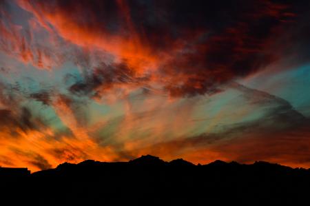 Green,skies,and Black Clouds Photography