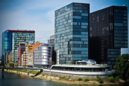 Grey Concrete High Building