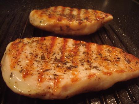 Grilled chicken filet