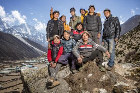 Group of Climbers