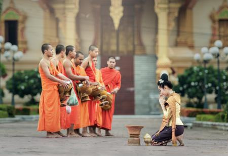 Group of Monks