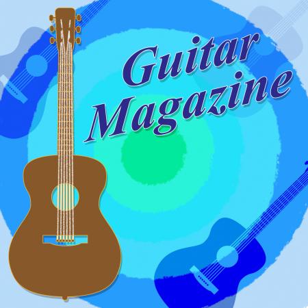 Guitar Magazine Indicates Guitars Magazines And Rock