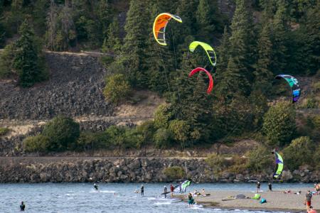 Hang Sailing, Columbia River Gorge, Oregon