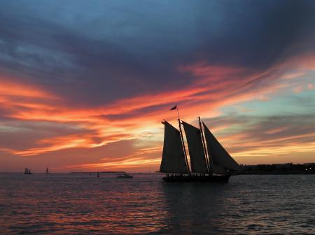 Harbor at Sunset