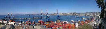 Harbour in Valparaíso