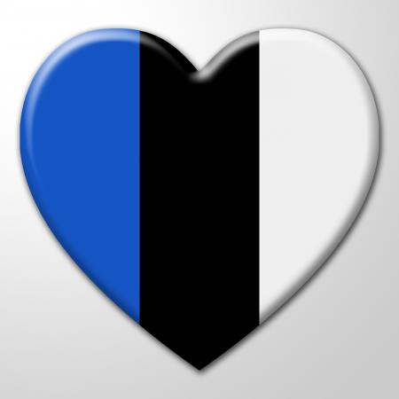 Heart Estonia Shows Loving European And Europe