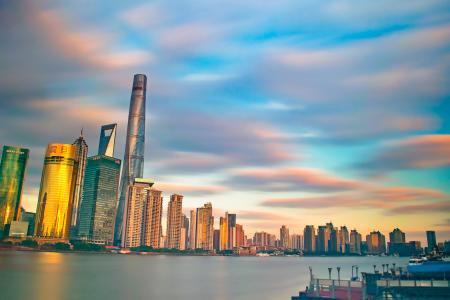 Highrise Buildings Near Body of Water