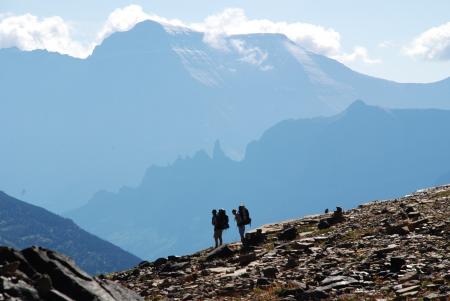 Hiking on the Mountains