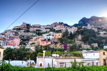 Hill With Houses Photo