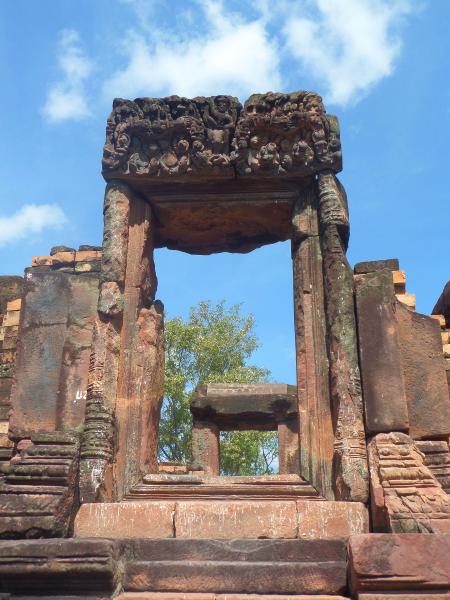 Hindu temple ruins