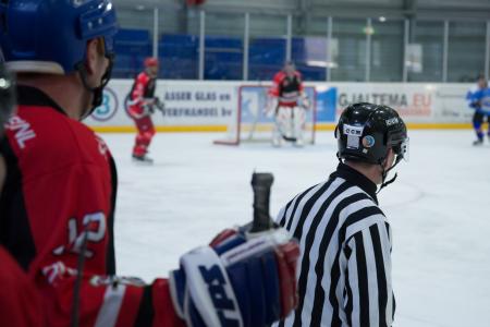 Hockey Players on Rink