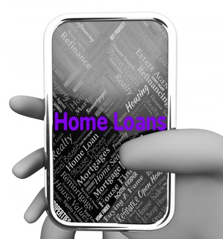 Home Loans Represents Web Site And Borrowing