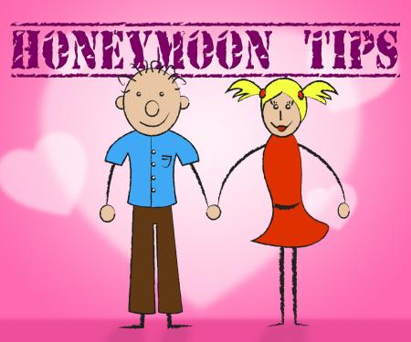 Honeymoon Tips Means Hints Romance And Suggestion