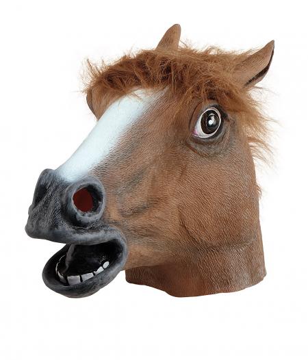 Plastic horse head