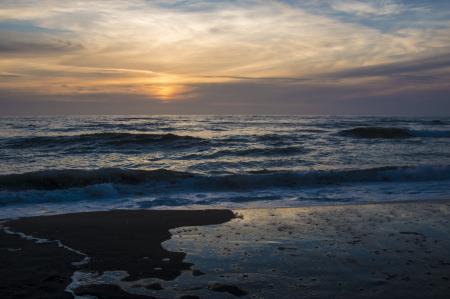 Horsefalls Beach, Oregon, Last Light