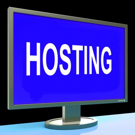 Hosting Shows Web Internet Or Website Domain