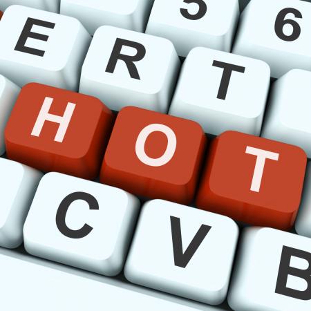 Hot Key Means Amazing Or Fantastic Deals