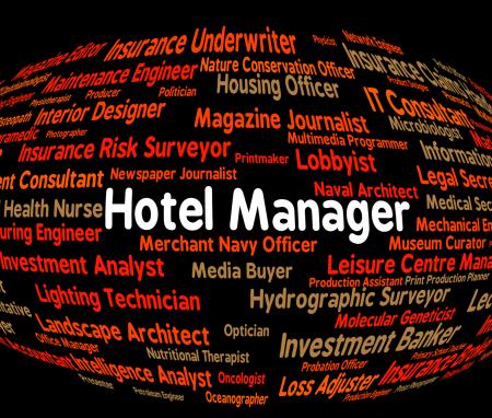 Hotel Manager Shows Place To Stay And Administrator