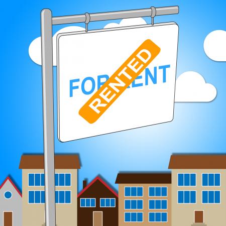 House Rented Represents For Lease And Board