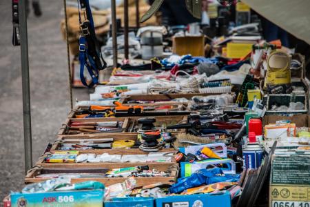 Household items stand