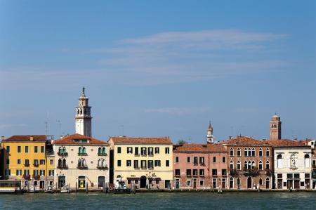 Houses in the city of Venice