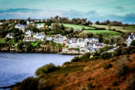 Houses Near Body of Water