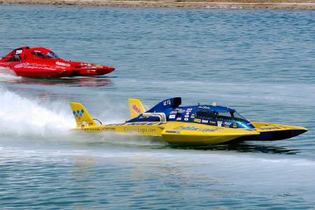 Hydroplane Boat Race