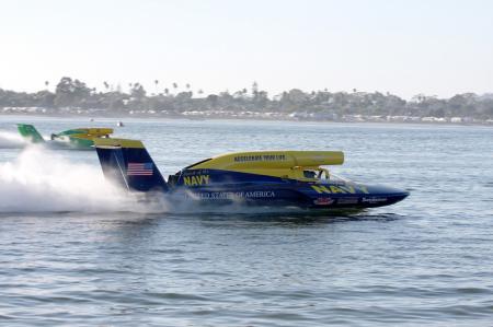 Hydroplane Boat