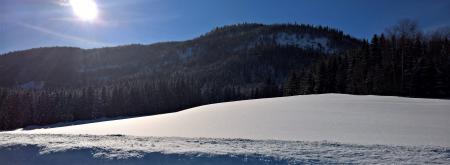 Ice Covered Mountain