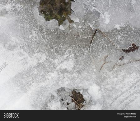 Icy ground