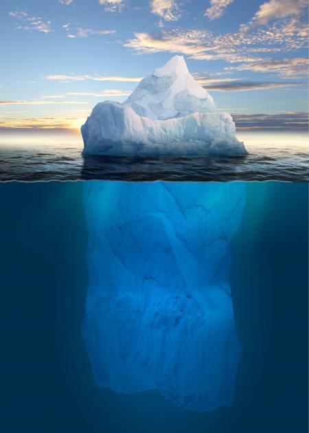 Iceberg and Lighthouse