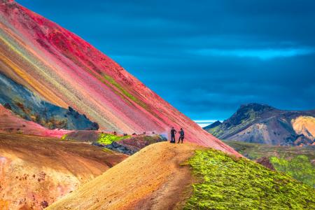 Iceland Mountain Rainbow