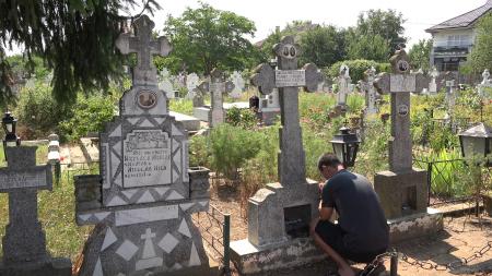 In the Cemetery