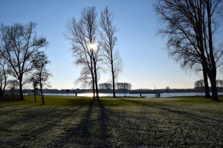 In the park