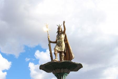 Inca statue