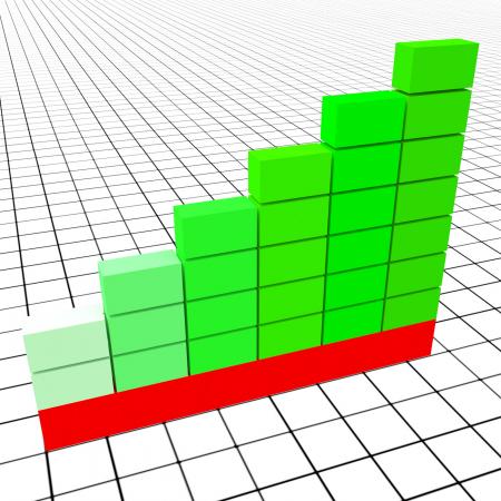 Increase Graph Represents Text Space And Copy