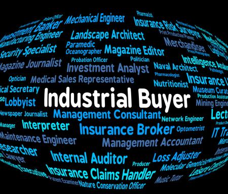 Industrial Buyer Shows Purchasers Employment And Industries