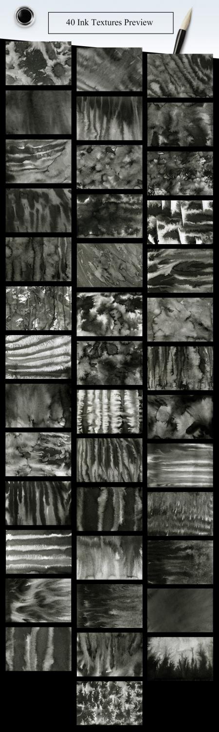 Ink texture background