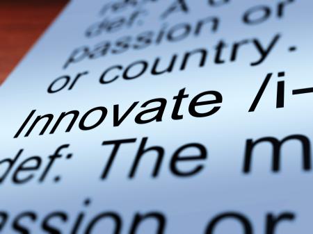 Innovate Definition Closeup Showing Ingenuity