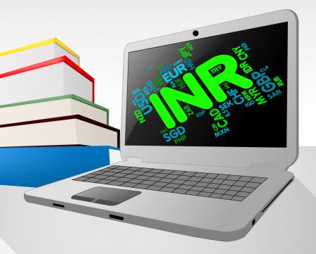 Inr Currency Represents India Rupees And Broker