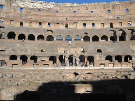 Inside the Colosseum, Rome