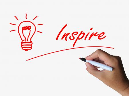 Inspire and Lightbulb Refer to Inspiration Motivation and Influence